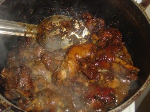 Burnt stew 1